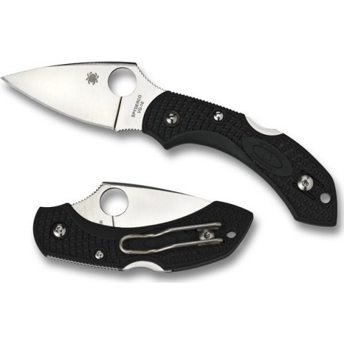 Kišeninis peilis Spyderco C28PBK2 Dragonfly 2, juodas