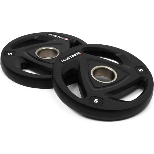 Набор дисков Hastings Pro Rubber Olympic Tri-Grip 5 кг