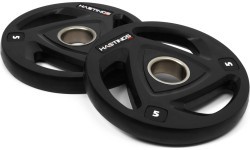 Hastings Pro Rubber Olympic Tri-Grip Plate Set 5 kg