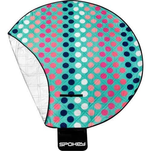 Pikniko pledas Spokey Picnic Dots, apvalus 140 cm