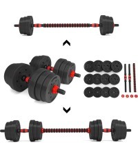 SGP15 COMPOSITE BARBELL AND DUMBBELLS SET HMS - 20 kg