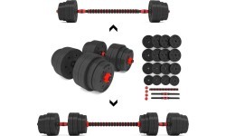 SGP15 kompozitinis štangos ir hantelių rinkinys HMS - 40 kg