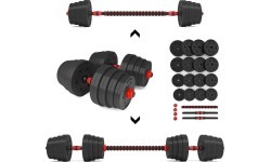 SGP15 COMPOSITE BARBELL AND DUMBBELLS SET HMS - 30 kg