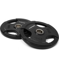 Набор обрезиненных олимпийских дисков Tri-Grip Hastings, 10 кг