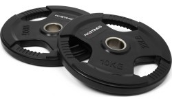 Hastings guminių olimpinių Tri-Grip svorio diskų rinkinys, 10 kg