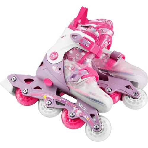 NJ1025 FLIPZY PINK INLINE SKATES