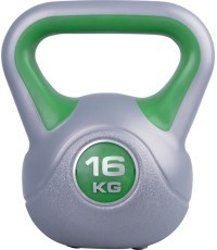 Cement-Filled Vinyl Kettlebell inSPORTline 16 kg