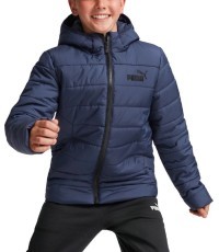 Куртка подростковая Puma Ess Hooded Padded Navy 670559 06
