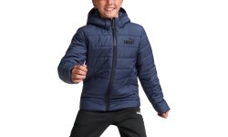 Puma Ess Hooded Padded Junior Jacket Navy 670559 06