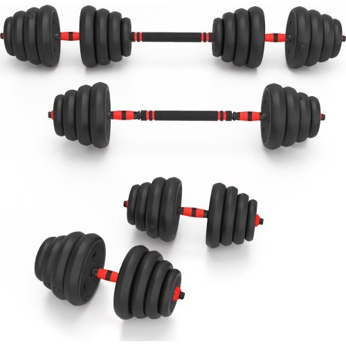 Reguliuojamų svarmenų rinkinys HMS SGN130 PRO 6 viename, 30 kg