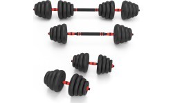 Reguliuojamų svarmenų rinkinys HMS SGN130 PRO 6 viename, 30 kg