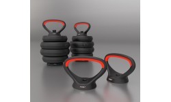 Набор регулируемых гантелей HMS SGN130 PRO 6 в 1, 30 кг
