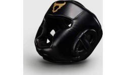 Боксёрский шлем Ringhorns Charger by Venum – чёрный/золотой