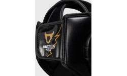 Боксёрский шлем Ringhorns Charger by Venum – чёрный/золотой