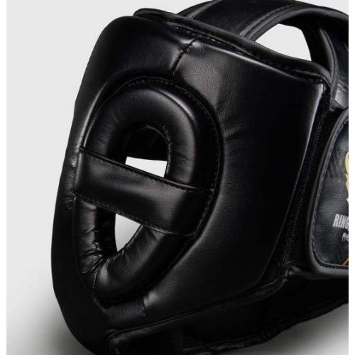 Ringhorns Charger by Venum Headgear - Black/Gold