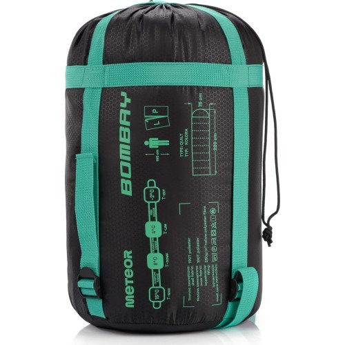 Miegmaišis Meteor Bombay L - Mint/black