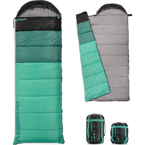 Miegmaišis Meteor Bombay L - Mint/black