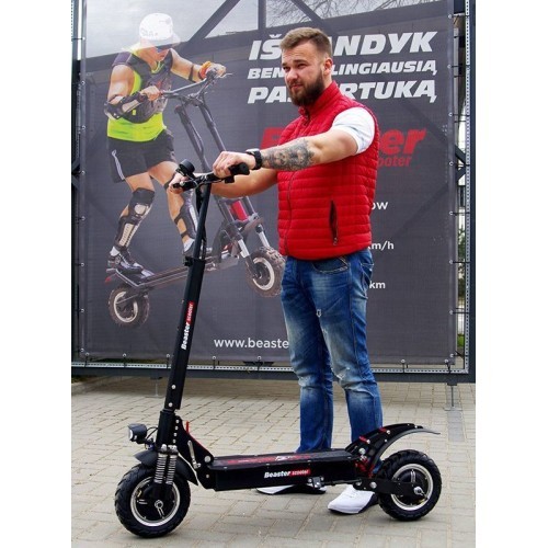 Beaster Scooter BS15 Electric Scooter, 1200 W, 48 V, 18 Ah, off-road