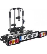 Autobagažinė Peruzzo Parma 3 dviračiam ant grąžulo (plienas, atlenkiama)
