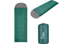 NC2105 GREEN-GRAY SLEEPING BAG SIZE M NILS CAMP