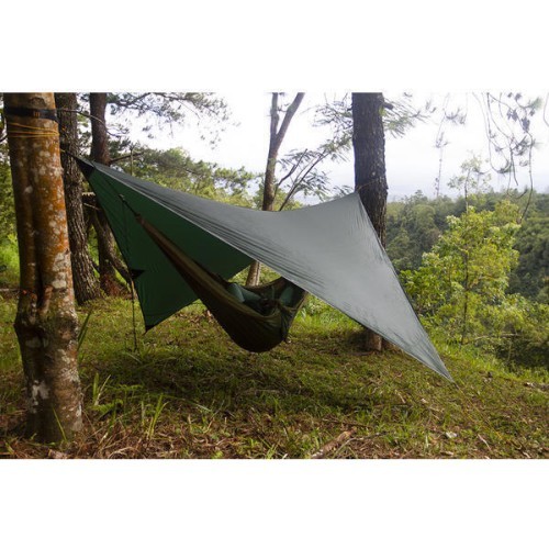 Tentas Ticket To The Moon Lightest Tarp, žalias