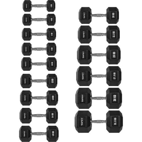 HEX PRO DUMBBELL HMS -  8 kg