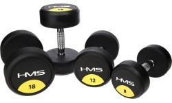 HG PRO RUBBER DUMBBELL HMS - 2 kg