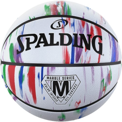 Баскетбольный мяч SPALDING MARBLE Series Rainbow (размер 5)