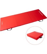 Складной гимнастический мат inSPORTline Trifold 180 x 60 x 3 см - Красный
