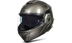 Откидной мотошлем W-TEC Zoroz P/J - Matt Black-Fluo Pink