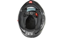 Atverčiamas motociklo šalmas W-TEC Zoroz P/J - Matt Black-Fluo Pink