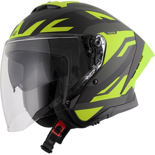Мотошлем W-TEC Voltik Graphic - Жёлтый