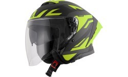 Мотошлем W-TEC Voltik Graphic - Жёлтый