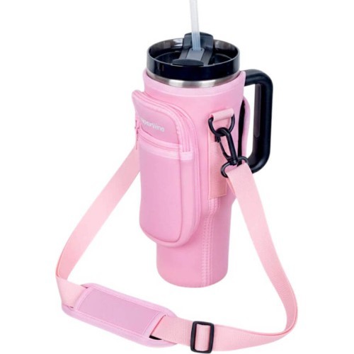 Termopuodelio nešiojimo krepšys inSPORTline 1200 ml - Rožinė