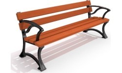 Cast-iron Bench Inter-Play 01