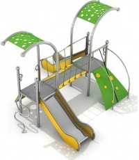 Playground Climbing Frame Inter-Play Dometo 2-2