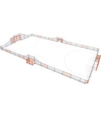 Futbolo aikštė Arena Inter-Play 5a (29x16 m)
