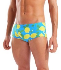 M Lemons žemo liemens maudymosi šortai, turkio spalvos - 858