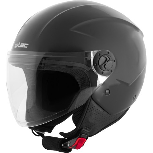 Open-Face Helmet W-TEC Bareiro - Black Glossy