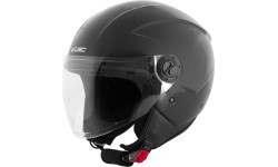 Открытый мотошлем W-TEC Bareiro - Black Glossy