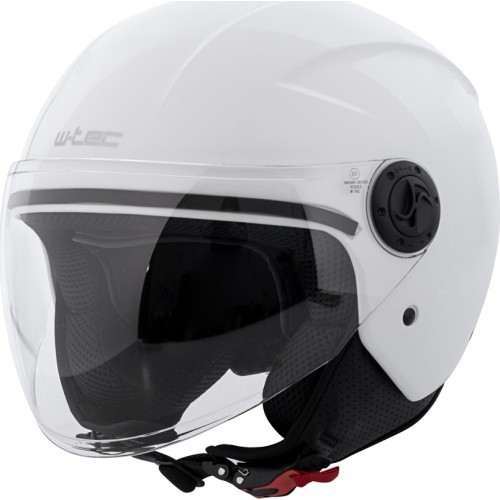 Open-Face Helmet W-TEC Bareiro - White Glossy