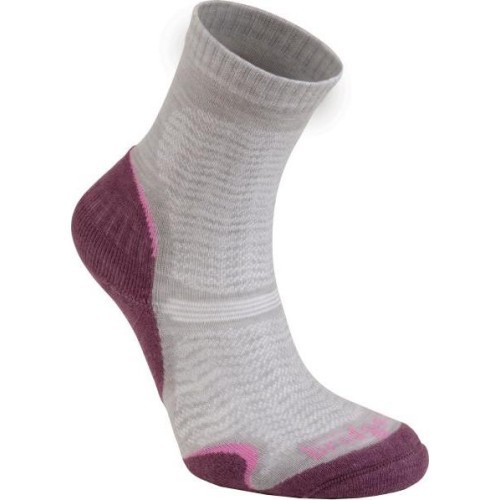 Kojinės Bridgedale Hike Ultralight Aubergine - 390