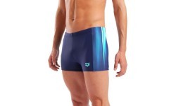 Vyriškos maudymosi šortai Light Swim Navy-Multi 100 - 750