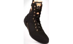 Venum Elite Boxing Shoes – Black/Bronze