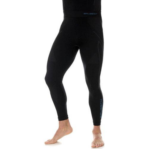 Мужские брюки Brubeck Thermo черные LE11840A - Black/Blue