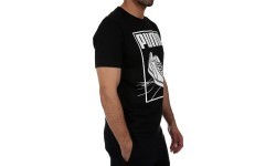 Puma Marškinėliai Track Tee Cotton Black 594870 01