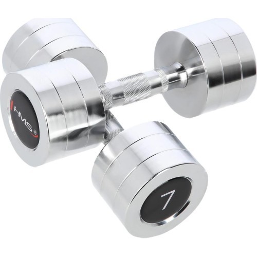 Chromuotas hantelis CHD HMS - 2 x 7 kg
