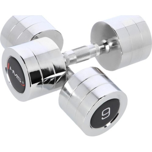 Chromuotas hantelis CHD HMS - 2 x 9 kg