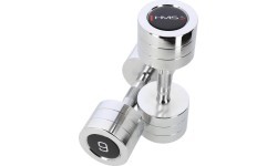 Chromuotas hantelis CHD HMS - 2 x 9 kg