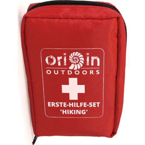 Pirmosios pagalbos rinkinys Origin Outdoors Hiking, 18 vnt.